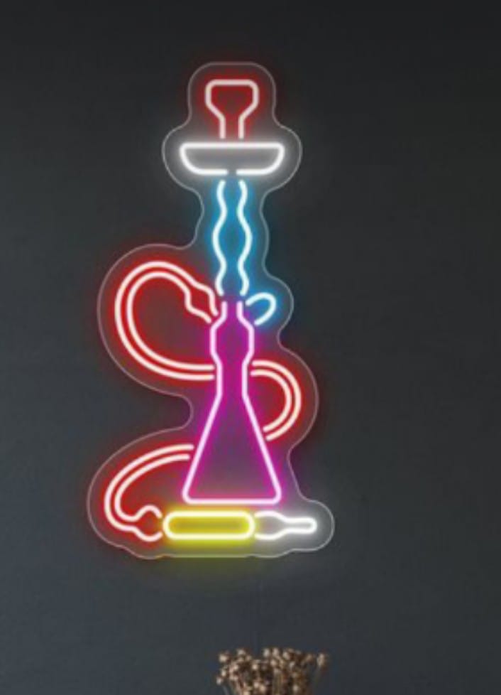 Hukka Neon Sign